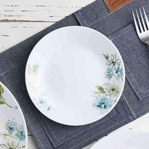 プレート 17cm コレール CORELLE フェアリーフローラ （ 食洗機対応 電子レンジ対応 オーブン対応 お皿 白 中皿 パン皿 取り皿 耐熱 白い