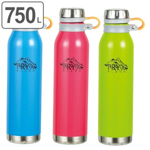 水筒 ステンレス 直飲み 750ml トライエックス ダイレクトボトル ( 保温 保冷 マグボトル ステンレスボトル 750 ステンレス製 シンプル