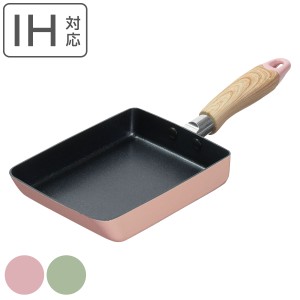 玉子焼き器 13×18cm IH対応 フッ素加工 ナチュラルクックピュア （ ガス火対応 オール熱源対応 卵焼き器 玉子焼きフライパン エッグパン