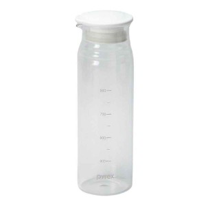 ポット ピッチャー 冷水筒 1.2L Pyrex パイレックス クールポット 耐熱ガラス （ 水差し ジャグ ドリンクピッチャー ガラス 耐熱 熱湯 目