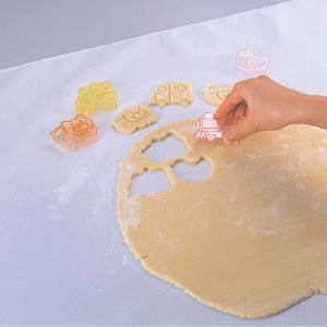 クッキー ケーキ用マット 70×60cm ラフィネ コットン （ クッキングマット 調理マット 製菓マット パンマット 生地作り ケーキ パン 手