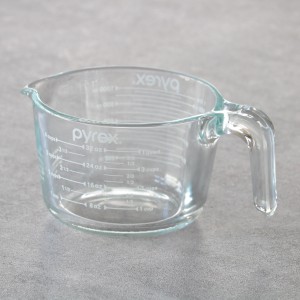 PYREX 計量カップ 1L 耐熱ガラス 取っ手付き メジャーカップ （ パイレックス 耐熱 ガラス 1 リットル 計量 カップ 目盛 食洗機 電子レン