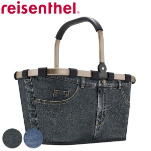 買い物カゴ ライゼンタール CARRYBAG FRAME JEANS （ reisenthel キャリーバッグ 買い物かご ショッピングバッグ 折りたたみ マイバッグ 