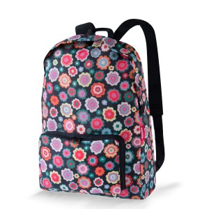 リュック ライゼンタール RUCKSACK HAPPY FLOWERS （ リュックサック 折りたたみ 軽量 エコバッグ マイバッグ レディース 撥水加工 買物 