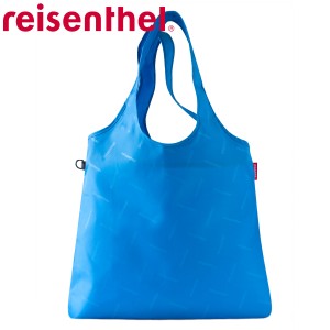 エコバッグ reisenthel MINI MAXI SHOPPER L HOTSTAMP フレンチブルー （ ショッピングバッグ マイバッグ 折りたたみ コンパクト 撥水加