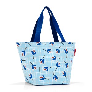 ショッピングバッグ ライゼンタール SHOPPER M LEAVES BLUE （ reisenthel トートバッグ エコバッグ バッグ レディース かばん 鞄 カバン