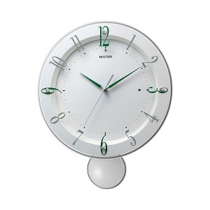 振り子時計 ソフレールS 電波時計 時計 掛け時計 連続秒針 （ 掛時計 壁掛け時計 おしゃれ シンプル インテリア クロック ウォールクロッ