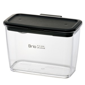 保存容器 Brio ブリオ キッチンポット スリム 調味料入れ 計量スプーン付き 積み重ね （ 保存ケース スパイスポット スタッキング プラス