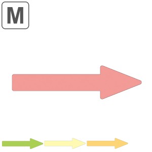 配管識別方向表示ステッカー 4×15cm 貼矢 10枚1組 日本製 （ 矢印 表示ステッカー 配管 識別 方向 表示 ステッカー シール 事業所 工場 