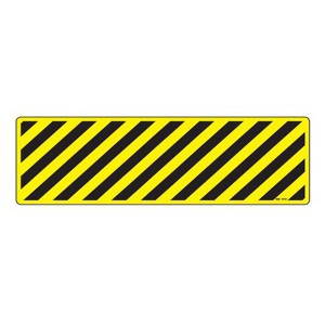 路面標示 滑り止めタイプ 斜線 路面−605D ステッカー （ ゼブラ 路面 道路 階段 標示 道 すべり止め ステッカータイプ 表示 サイン 注意