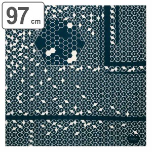 風呂敷 97cm KONOMI ハニカム 漆黒 （ ふろしき 風呂敷き 大判風呂敷 大判 風呂敷バッグ エコバッグ リュック 包み 綿 テーブルクロス ク