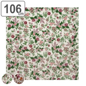 風呂敷 106cm 大判 抗菌 Sarahbel the timeless 抗菌ふろしき三巾 Garden エコバッグ ( ふろしき 風呂敷き 大判風呂敷 抗菌加工 抗ウィ