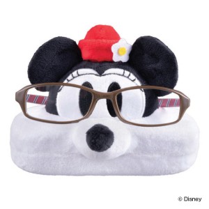 メガネスタンド ミニーマウス 眼鏡ケース 収納 ディズニー （ 眼鏡スタンド めがねスタンド メガネケース めがねケース メガネ置き 眼鏡
