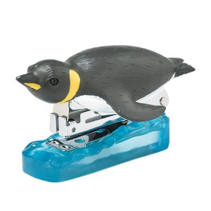 ステープラー ペンギン ステンプラー STAPLER 水族館 （ 文房具 雑貨 ステーショナリー ミニ 生き物 かわいい インテリア デスク 机 オフ