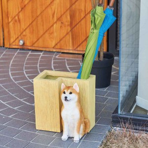 傘立て 屋外兼用 DOG （ アンブレラスタンド 傘立 おしゃれ 8本 収納可能 屋外 屋内 犬 傘置き かさ立て 傘スタンド 傘 立て 外 いぬ デ