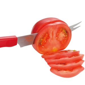 ナイフ トマトナイフ 食洗機対応 フルベジスマイル （ キッチンナイフ トマト用ナイフ トマト用包丁 トマト包丁 チーズナイフ 洋包丁 包
