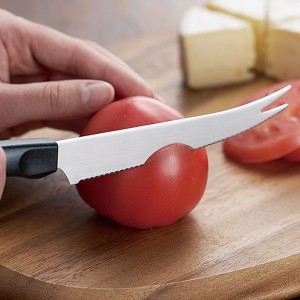 ナイフ 食洗機対応 キッチンバー カッティングナイフ （ キッチンナイフ トマト用ナイフ トマト用包丁 トマト包丁 チーズナイフ 洋包丁 