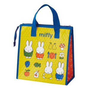 ランチバッグ 保冷 不織布 ファブリックスタイル ミッフィー （ miffy 保冷ランチバッグ 保温 弁当袋 お弁当袋 お弁当入れ ランチトート