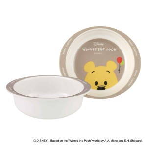 ボウル 13cm くまのプーさん プチフレンズ プラスチック （ 食洗器対応 お椀 メラミンボウル 食器 子ども用食器 樹脂製 メラミン 軽い 割