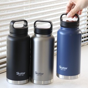 水筒 1L ステンレス スクリュー ハンドルマグボトル SKATER （ 直飲み 保温 保冷 マグボトル ステンレスボトル 大容量 スケーター 直のみ