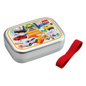 弁当箱 1段 370ml アルミ弁当箱 トミカ24 （ トミカ お弁当箱 ランチボックス 一段 保温庫対応 子供 日本製 保温庫 OK お弁当 弁当 幼稚