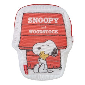 洗濯ネット ダイカット洗濯ネット スヌーピー （ ランドリーネット 洗濯 ネット SNOOPY ポーチ 小物用 PEANUT ダブルメッシュ 旅行 トラ