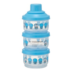 ミルクケース ドラえもん 3回分 携帯用 日本製 （ 調乳 3段式 ベビー 赤ちゃん ミルク I’m Doraemon 粉ミルク 容器 ケース 粉ミルクケー