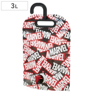 水筒 ジャグ 折りたたみ MARVEL ロゴ ３Ｌ キャラクター （ ボトル ウォータージャグ 折りたたみジャグ アウトドア 折りたたみ行楽ジャグ