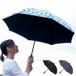 傘 扇風機付き 日傘 ファンファンパラソル 60cm （ カサ かさ 雨傘 アンブレラ 扇風機傘 梅雨 暑さ対策 UVカット 扇風機 送風 涼風 ゴル