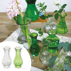 花瓶 ガラス タイニーベース No.2 （ フラワーベース 花瓶 ガラスベース エアプランツ 鉢 透明ガラス ）