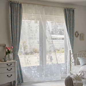 レースカーテン ディズニー PRINCESS/Classic beauty voile 100×176cm クラシックビューティーボイル （ カーテン レース 既製品 1枚 プ