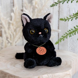 ぬいぐるみ potte 黒猫 猫 （ ヌイグルミ ねこ ネコ 動物 雑貨 インテリア アニマル グッズ ベビー 赤ちゃん プレゼント ギフト かわいい