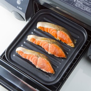 グリルトレー クッキングトレー 大 デュアルプラス フッ素加工 アルミ製 （ オーブントレー 魚焼きグリル 調理トレー 調理器具 調理道具 