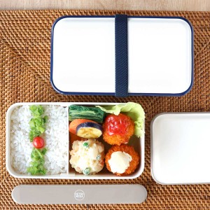 弁当箱 940ml 1段 レトロモーダ スクエアワイドランチ （ お弁当箱 ランチボックス 食洗機対応 レンジ対応 日本製 プラスチック 大容量 