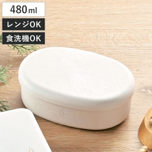 弁当箱 1段 480ml 小判一段弁当 HINOKINOPLA （ お弁当箱 ランチボックス 抗菌 一段 レンジ対応 食洗機対応 日本製 レンジOK 食洗機OK お