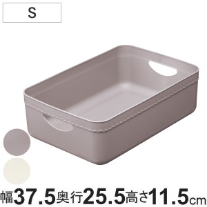 小物入れ 樹脂と暮らす R100 STORAGE CASE S 収納 （ 幅37.5×奥行25.5×高さ11.5cm ケース ボックス A4サイズ プラスチック 日本製 小物