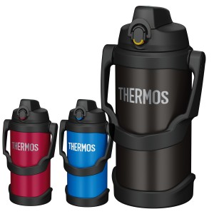 サーモス 水筒 2L 真空断熱スポーツジャグ FJQ-2000 （ THERMOS 保冷専用 大容量 ジャグ スポーツドリンク対応 直飲み 真空断熱 ワンタッ