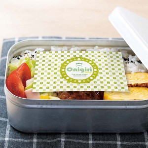 おにぎりラップ 抗菌シート 8枚入 お弁当 （ 両面抗菌 シート ラップ おむすびラップ おにぎりシート おむすびシート 銀イオン抗菌 お弁