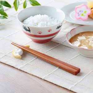 箸 17cm 八角 WOODN 子供用 木製 天然木 サオ （ お箸 はし 子供 八角形 木目 和食器 カトラリー おはし キッズ 木製食器 シンプル おし