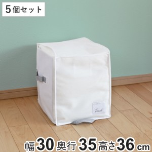 収納袋 衣類 小物 棚上マルチ収納 幅30×奥行35×高さ36cm 5個セット クローゼット収納 （ 収納 収納ケース 衣類ケース 洋服 衣替え 衣類