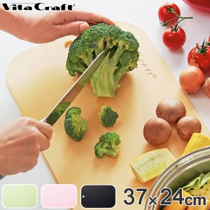 Vita Craft（ビタクラフト） まな板 37×24cm 日本製 抗菌 （ 俎板 マナイタ まないた 食洗機対応 抗菌まな板 カッティングボード 長方形