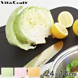 Vita Craft（ビタクラフト） まな板 24×18cm 日本製 抗菌 （ 俎板 マナイタ まないた 食洗機対応 抗菌まな板 カッティングボード 長方形