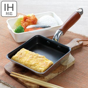 ミニ玉子焼き 12×14cm IH対応 ピコット フッ素樹脂加工 （ ガス火対応 玉子焼き器 卵焼き器 たまご焼き器 エッグパン 玉子焼きパン 卵焼