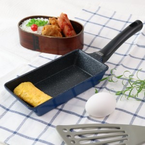 たまご焼き器 ガス火専用 ロング 9×18cm ひるもぐ フッ素樹脂加工 （ 玉子焼き器 卵焼き器 たまご焼き器 卵1個 玉子1個 ミニ玉子焼き エ