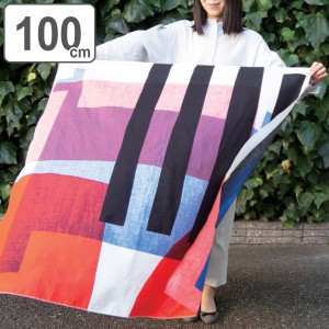 風呂敷 大判 100cm 鈴木マサル ダブルフェイス STRIPE HORSE ブルー レッド エコバッグ （ ふろしき 風呂敷き 大判風呂敷 雨の日 テーブ