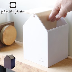 ゴミ箱 ヤマト工芸 yamato ARROWS MINI 木製 デスク用 コンパクト （ ごみ箱 ダストボックス ふた付き 卓上 ミニ ウッド キッチン スイン