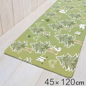 キッチンマット 120cm 拭ける PVC 45×120cm ムーミン ブート （ PVCキッチンマット キッチン マット PVCマット クッションマット 洗濯不