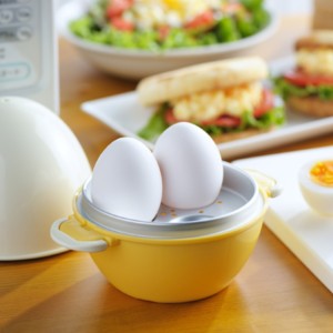 ゆで玉子調理器 電子レンジ対応 レンジでかんたん たまごじょうず （ ゆで卵調理器 ゆで玉子作り 電子レンジ用 ゆで卵 ゆで玉子 ゆでたま