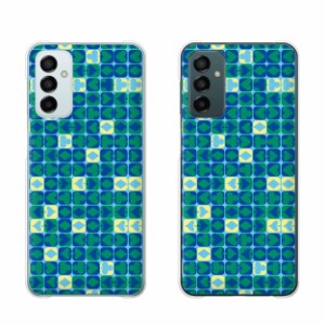 Galaxy M23 5G シムフリー スマホ ケース ハード カバー トランプ 緑