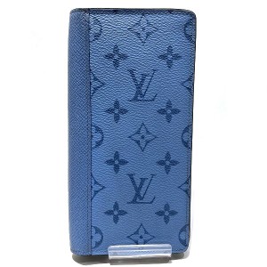 LOUIS VUITTON ルイ・ヴィトン ポルトフォイユ ブラザ LVロゴ フラワー ブロン ホワイト グレー RFID 新型 二つ折り タイガラマ モノグラム アンタークティカ 長財布 M30298